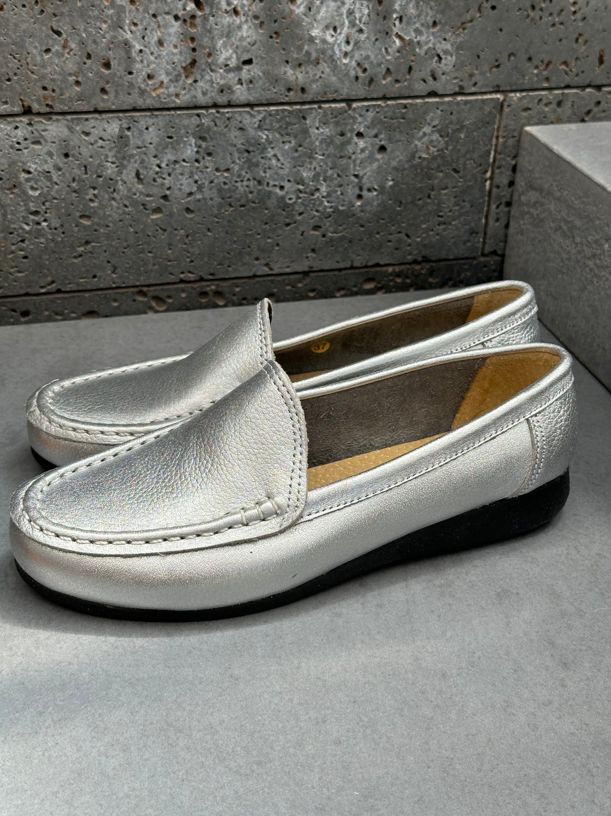 Mocasin Plateado Silver