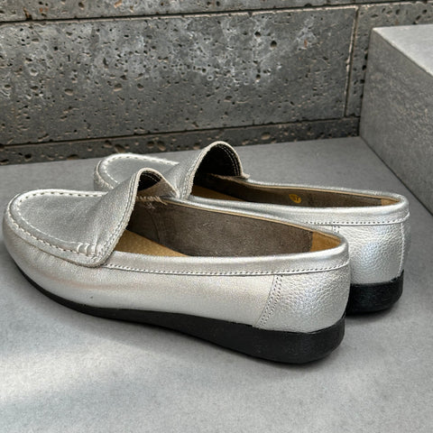 Mocasin Plateado Silver