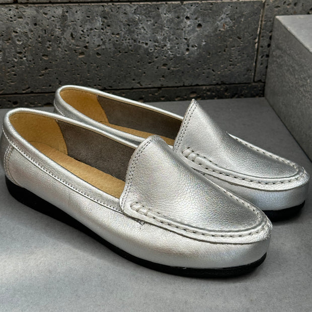 Mocasin Plateado Silver