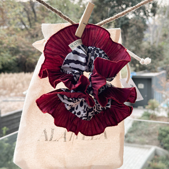 Rumba Animal Print Burdeo