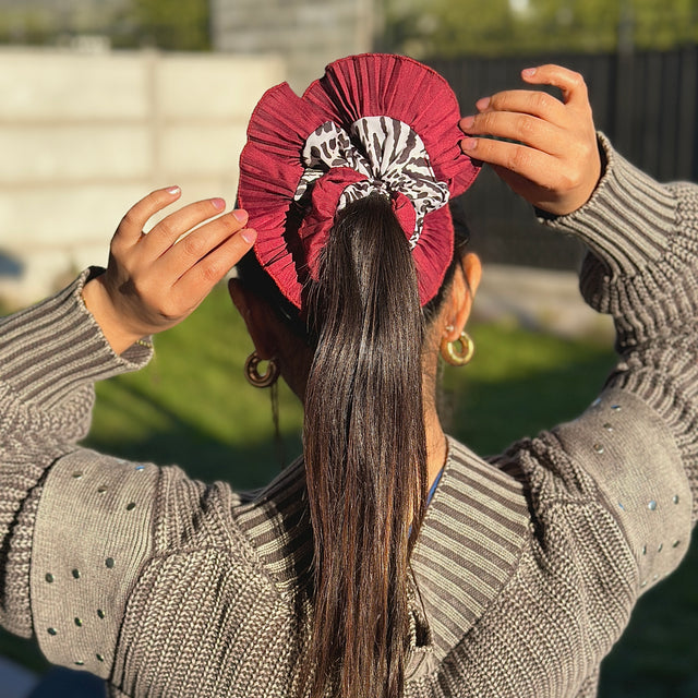 Rumba Animal Print Burdeo