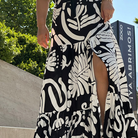 Falda Larga AMAZONÍA color Negro